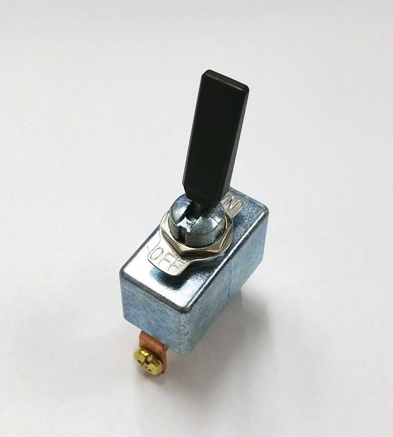 SPST ON - OFF 50A 12V DC, High Current Automotive Black Toggle Switch  (232728)
