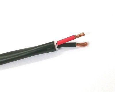 25' 2C 14AWG Direct Burial, Sun Resistant Audio Speaker Cable CMR/CL3R OFC - MarVac Electronics