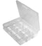 14 Section Plastic Storage Container (7-3/4" x 6" x 1-7/8")
