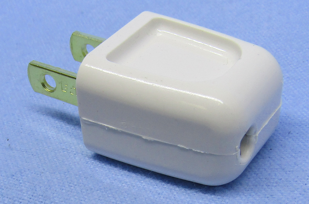 Philmore # 8901, 2 Pin Male AC Jiffy Plug for Zip Type Cords – MarVac ...