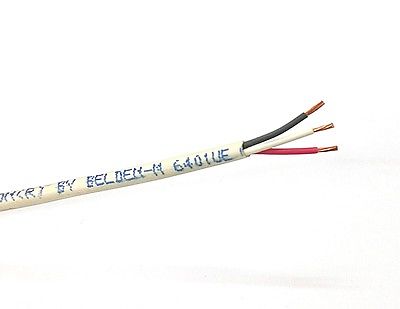 25' Belden 6401UE 3 Cond 20 Gauge Unshielded, CMP Plenum Cable ~ 3C 20AWG - MarVac Electronics