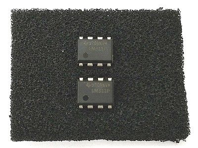 Lot of 2 TI Texas Instruments LM311P LM311 Differential Comparator DIP ICs - MarVac Electronics
