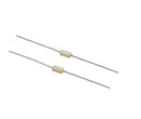 Lot of 2, Ohmite 92J50R, 50 Ohm  2-1/4 Watt Wirewound Power Resistors 2.25W