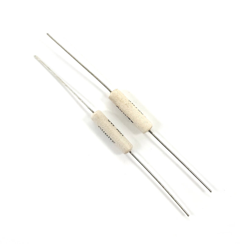 Lot of 2, Ohmite 95J82R 82 Ohm 5 Watt Wirewound Power Resistors 5W