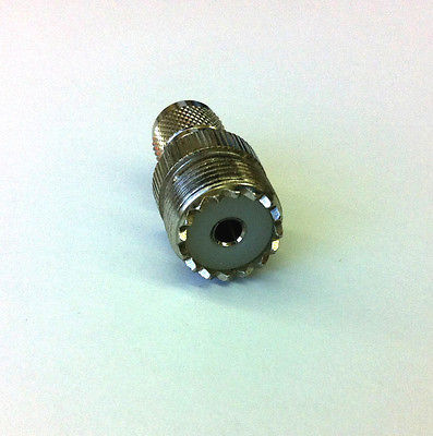 Female UHF Jack to Male Mini UHF Plug Adapter RFA8122 - MarVac Electronics