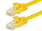 3 Foot YELLOW CAT6 Ethernet Patch Cable with Snagless Flexboot Ends MV11338