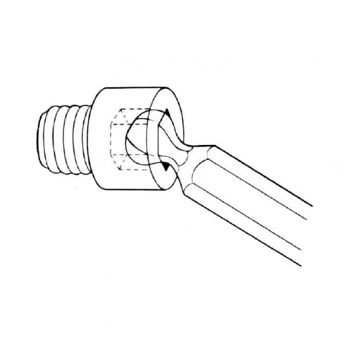 Xcelite LN26BP, 3/16" x 4.0" (102mm) Ballpoint Allen Hex Screwdriver