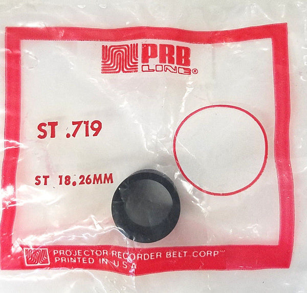 PRB ST.719 Video Clutch or Idler Tire ~ ST18.26mm - MarVac Electronics