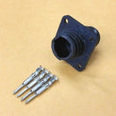 4 Circuit Amp 206061-1, Male CPC Connector with 66589-1 Male Pins - MarVac Electronics
