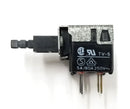 Omron A2C-2A5 DPST ON-OFF, Push-ON Push-OFF Plunger Switch 5A @ 250V AC
