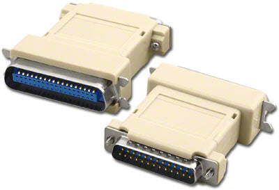AD-D25M36M DB25 Male to Centronics 36 Male Parallel Port Adapter