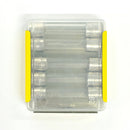 5 Pack of Buss AGC-1/100, 0.01A 250V Fast Acting (Fast Blow) Glass Body Fuses