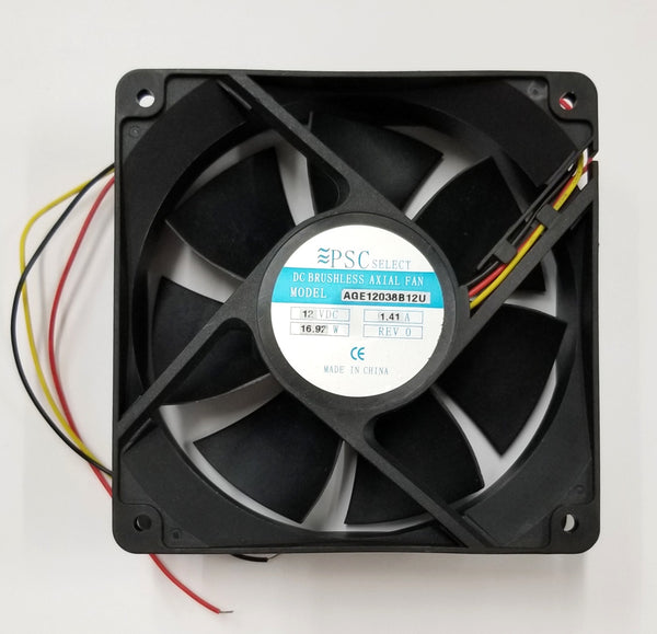NEW PSC Select AGE12038B12U 120mm x 38mm 12V DC Cooling Fan ~ 178 CFM