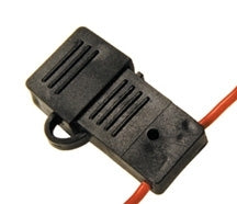 ATC In-Line Fuse Holder with Cover, 12AWG Wire Loop