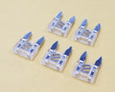 Philmore 64-6025 25A 32V ATM Mini Blade Automotive Fuses, Clear, 5 pack