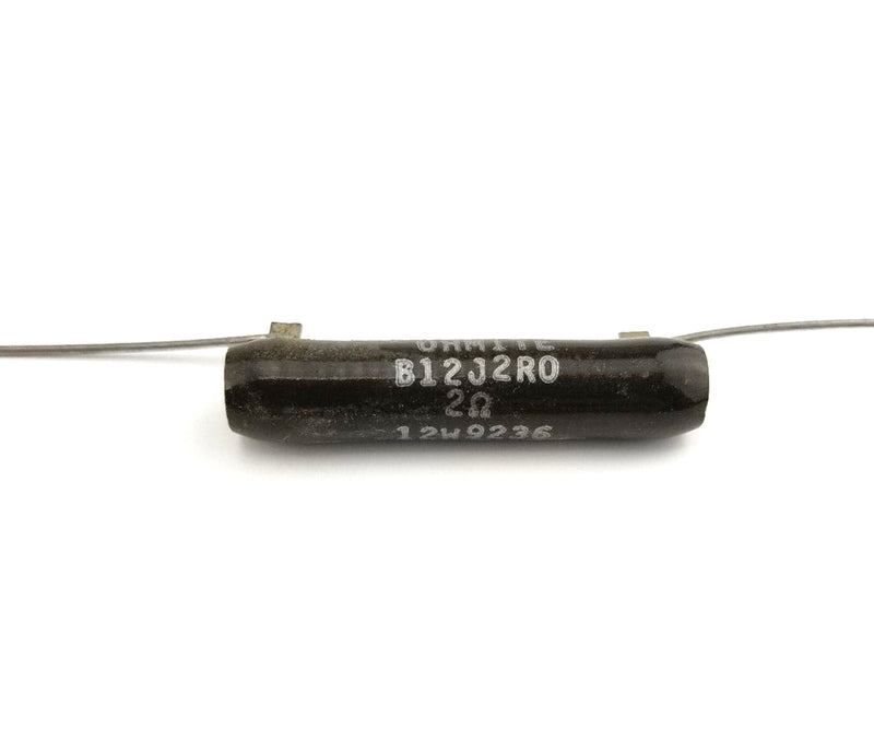 Ohmite Brown Devil B12J2R0, 2 Ohm 12 Watt Wirewound Power Resistor 12W