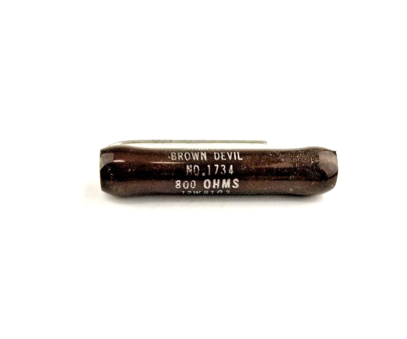 Ohmite Brown Devil B12J800, 800 Ohm 12 Watt Wirewound Power Resistor 12W
