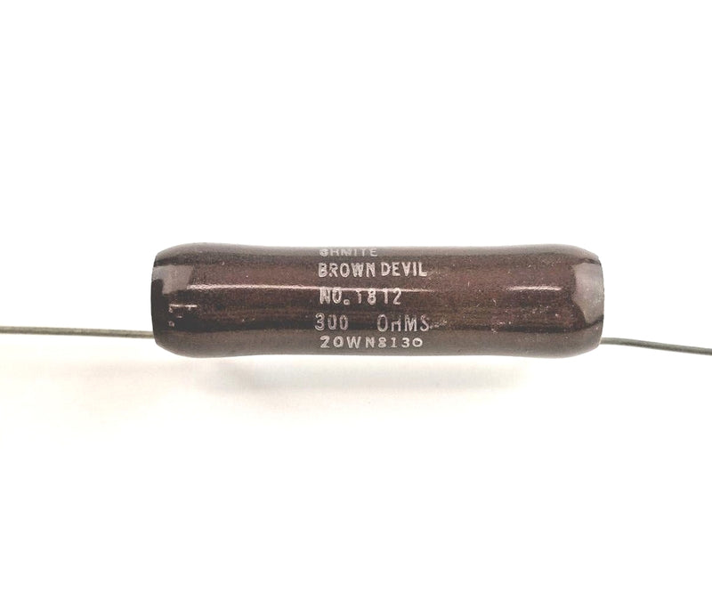 Ohmite Brown Devil B20J300, 300 Ohm 20 Watt Wirewound Power Resistor 20W