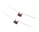 Lot of 2, Ohmite 2925 (B5J20K), 20K Ohm 5-1/4 Watt Wirewound Resistors 5.25W