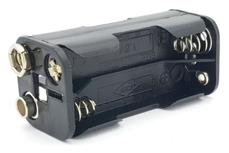 Philmore BH443S Four (4) AAA Cell (UM-4) Battery Holder with Snap Connection
