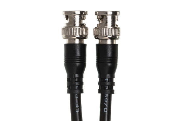 HOSA BNC-59-103, 75 Ohm BNC Male to BNC Male SDI Video Cable 3 Feet