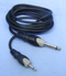 Philmore # CA62 6 Foot Male 1/4" Mono Plug to Male 3.5mm Mono Mini Plug Cable