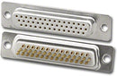 Pan Pacific DHS-44S, 44 Pin Female High Density D-Sub Solder Type Connector