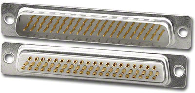 Pan Pacific DHS-62P, 62 Pin Male High Density D-Sub Solder Type Connector
