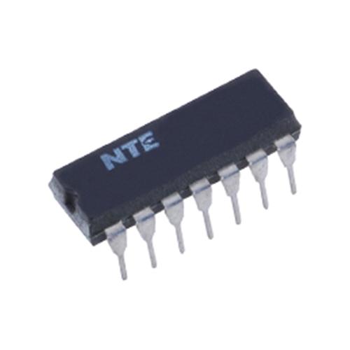 NTE74H22, TTL − High Speed Dual 4−Input Positive NAND Gate OC Outputs 14−Pin DIP