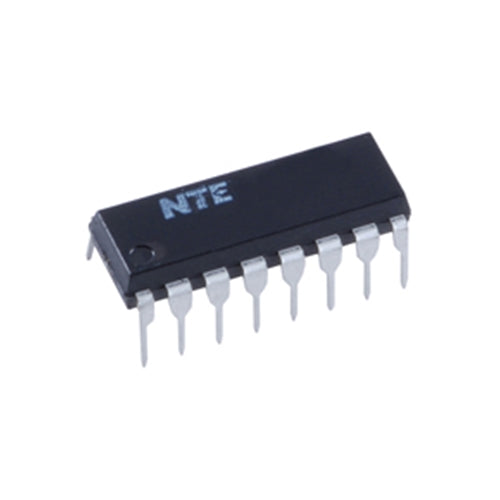 NTE7447, TTL - BCD to Seven Segment Decoder Driver w/Open Collector  16 Pin DIP