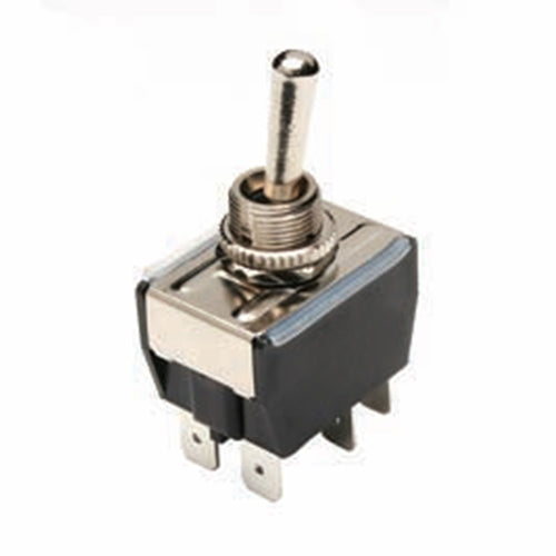 NTE 54-360W DPDT ON-ON 16A @ 277V AC, 1HP Waterproof Toggle Switch