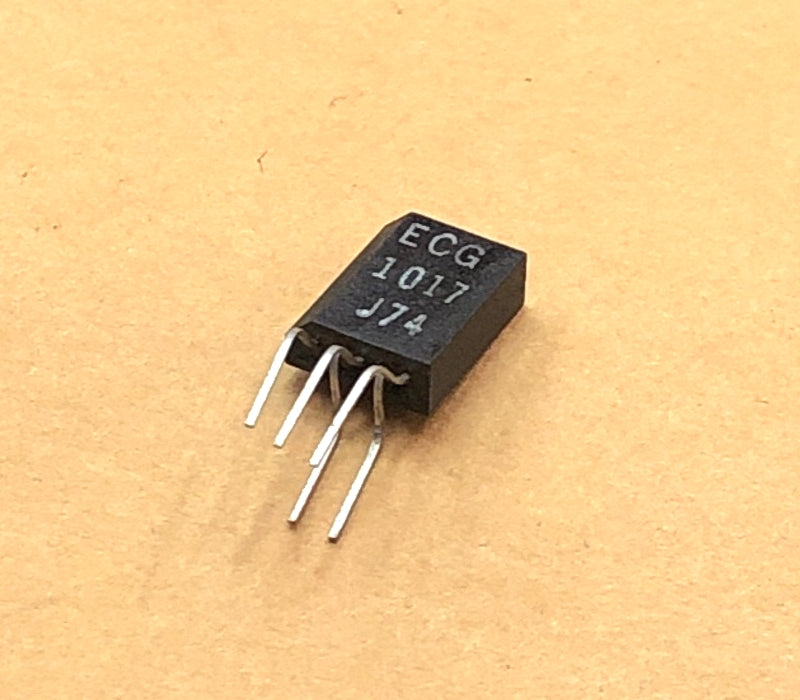 ECG1017, Wireless Microphone Audio Amplifier Module 85MHz ~ 5 Pin ZIL (NTE1017)