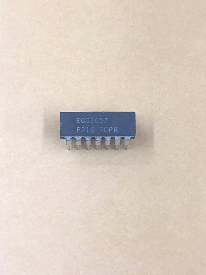 ECG1057 FM IF Amplifier, AF Pre−Amplifier IC ~ 14 Pin DIP (NTE1057)