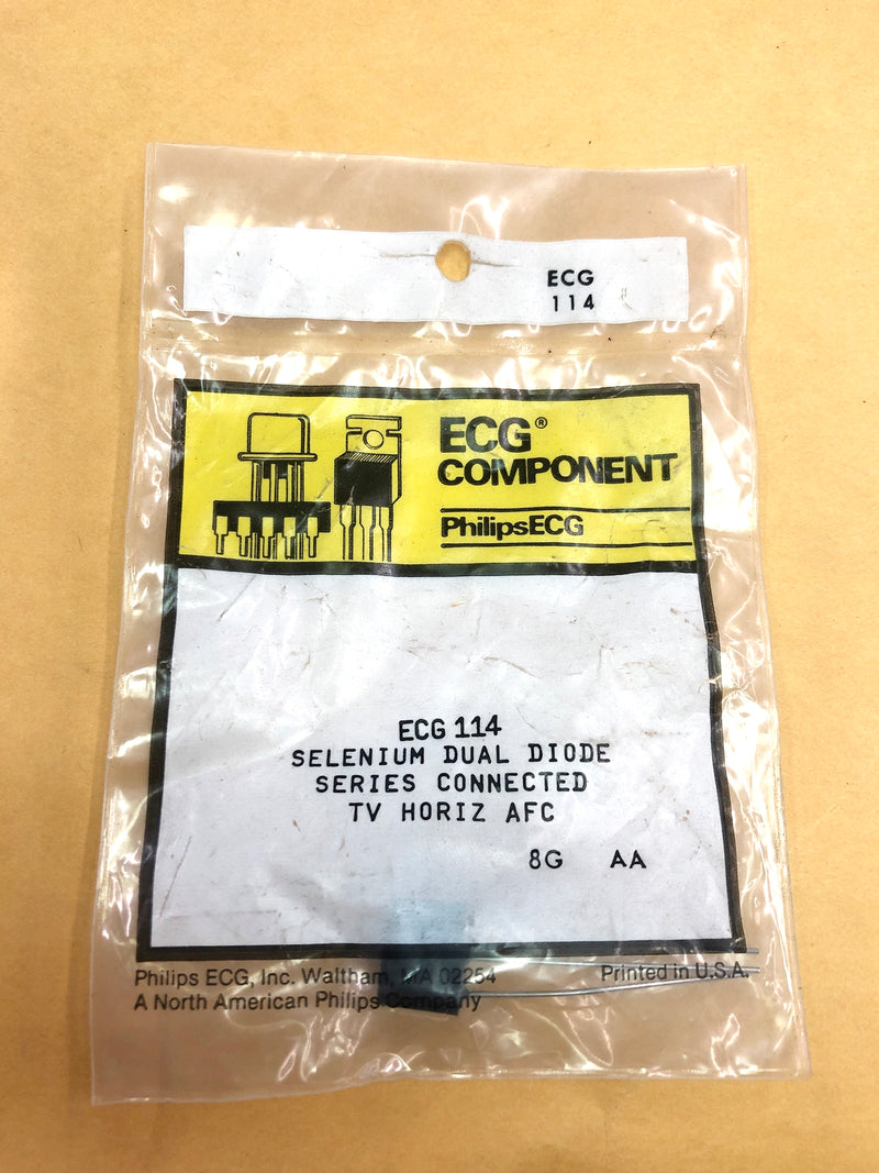 ECG114, Series Dual Diode Selenium Rectifier for TV Horizonal AGC ~ (N ...