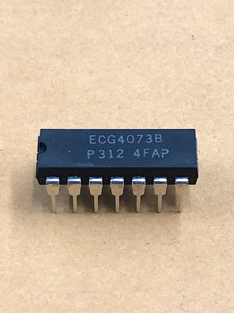ECG4073B, CMOS Triple 3-Input And Gate ~ 14 Pin DIP (NTE4073B)