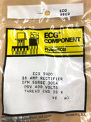 ECG5900, 400V PRV @ 16A General Purpose Diode ~ DO-4 Stud Case (NTE5900)