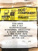ECG6809, NMOS 1MHz 8-Bit Microprocessing Unit (MPU/CPU) ~ 40 Pin DIP (NTE6809)