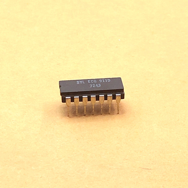 ECG911D, Dual High Speed Differential Comparator ~ 14 Pin DIP (NTE911D, UA711)
