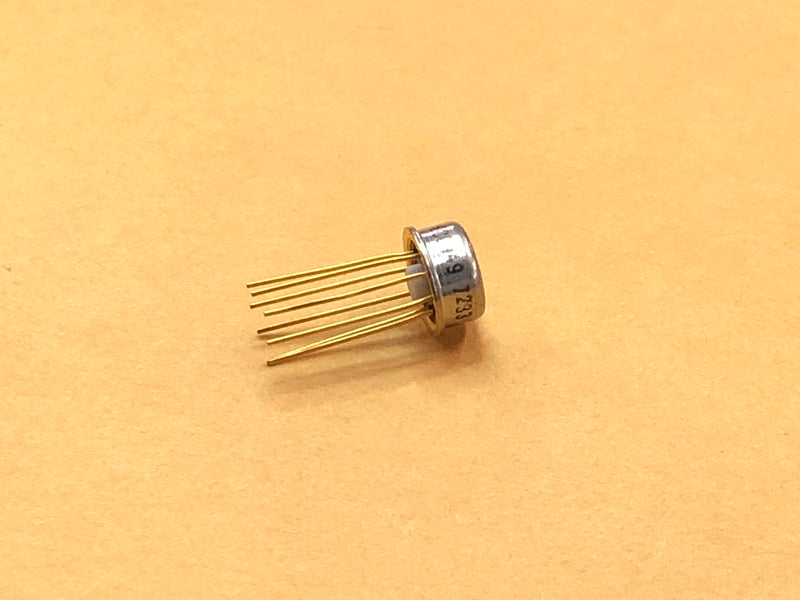 ECG949 Dual Audio Operational Amplifier/Pre-Amp ~ TO-5, 8 Pin Metal Can (NTE949)