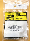 ECG986, Single Chip TV Chroma Processor/Demodulator IC ~ 24 Pin DIP (NTE986)