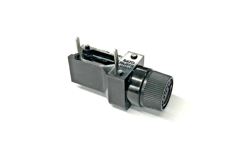 F-105, Sato Parts Metric (5x20mm) Right Angle PC Mount Fuse Holder