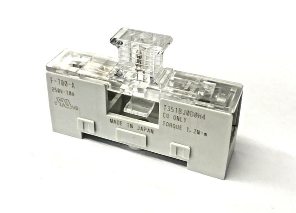 Sato Parts F-700-AL 3AG Fuse Holder, Din Rail or Surface Mount w/Indicator Lamp