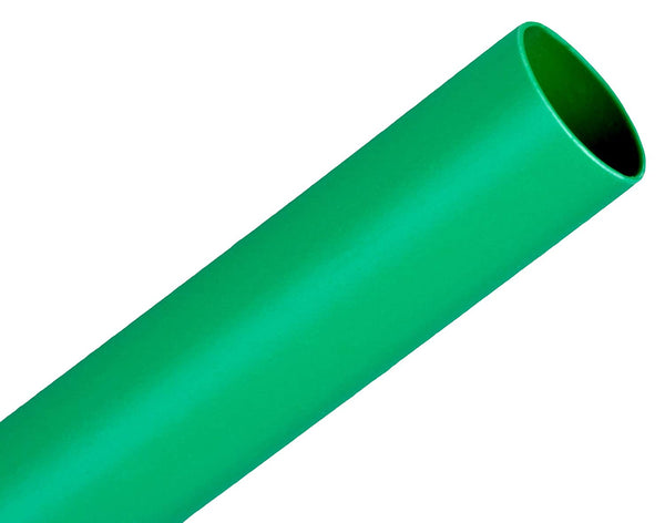 Enviro Sleeve 1/4" GREEN 4' Length of 2:1 Shrink Ratio Polyolefin Heat Shrink