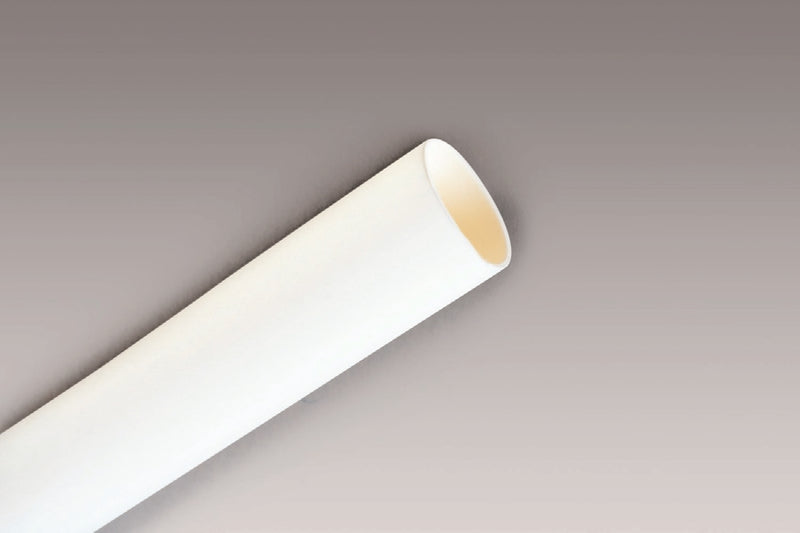 Enviro Sleeve 1/2" WHITE 4' Length of 2:1 Shrink Ratio Polyolefin Heat Shrink