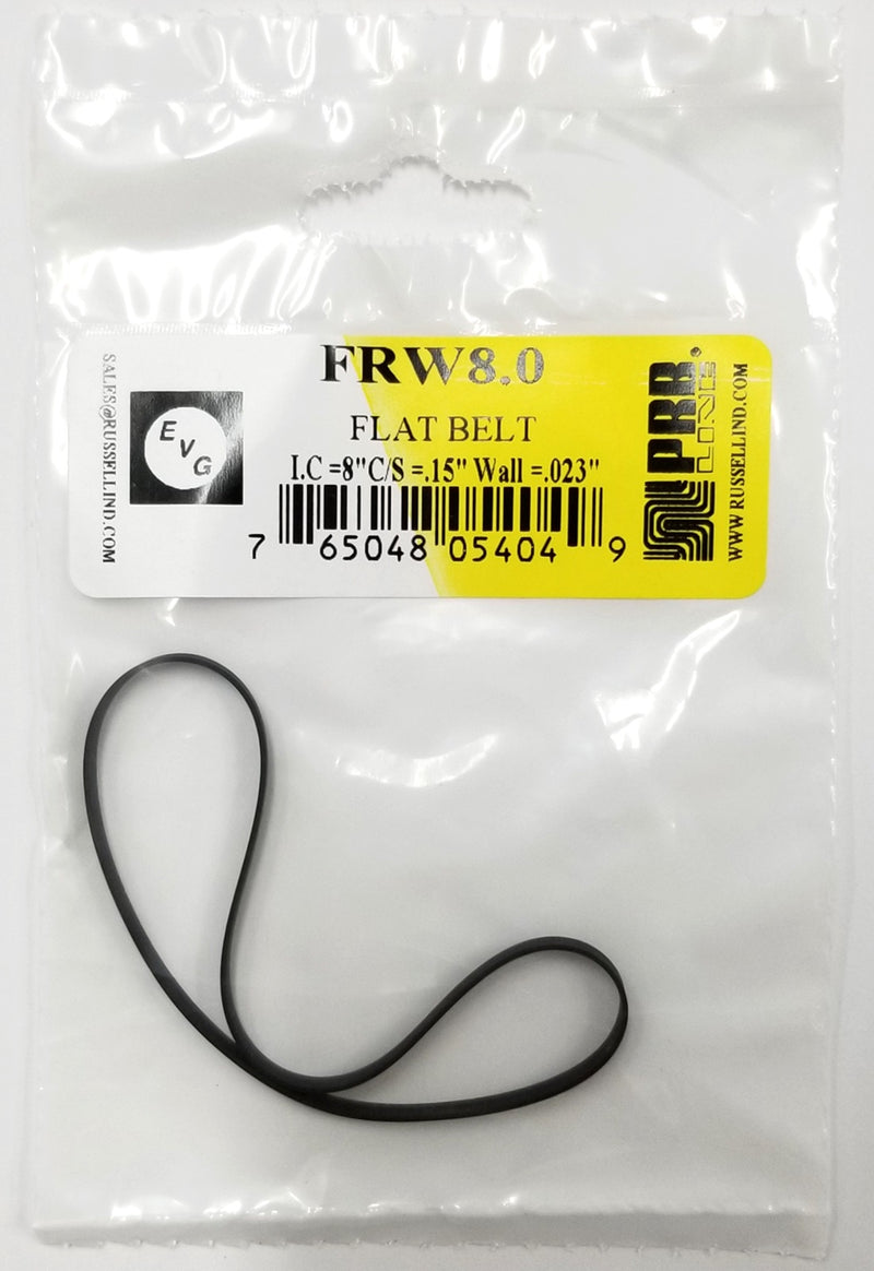 PRB FRW 8.0 Flat Belt for VCR, Cassette, CD Drive or DVD Drive FRW8.0
