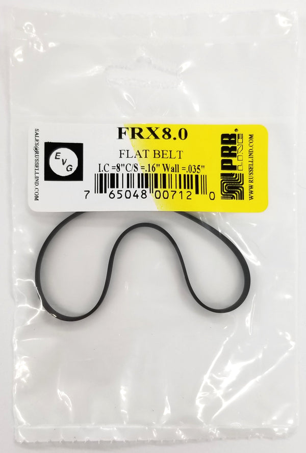 PRB FRX 8.0 Flat Belt for VCR, Cassette, CD Drive or DVD Drive FRX8.0