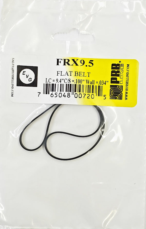 PRB FRX 9.5 Flat Belt for VCR, Cassette, CD Drive or DVD Drive FRX9.5