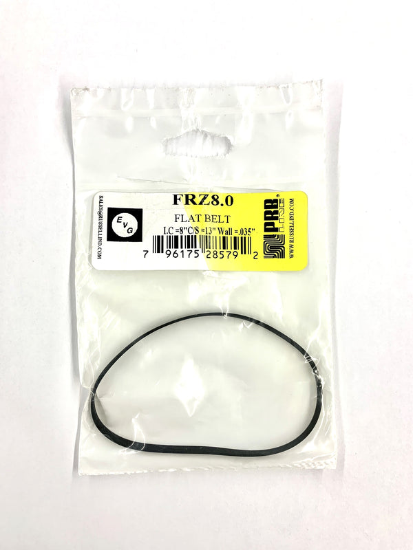 PRB FRZ 8.0 Flat Belt for VCR, Cassette, CD Drive or DVD Drive FRZ8.0