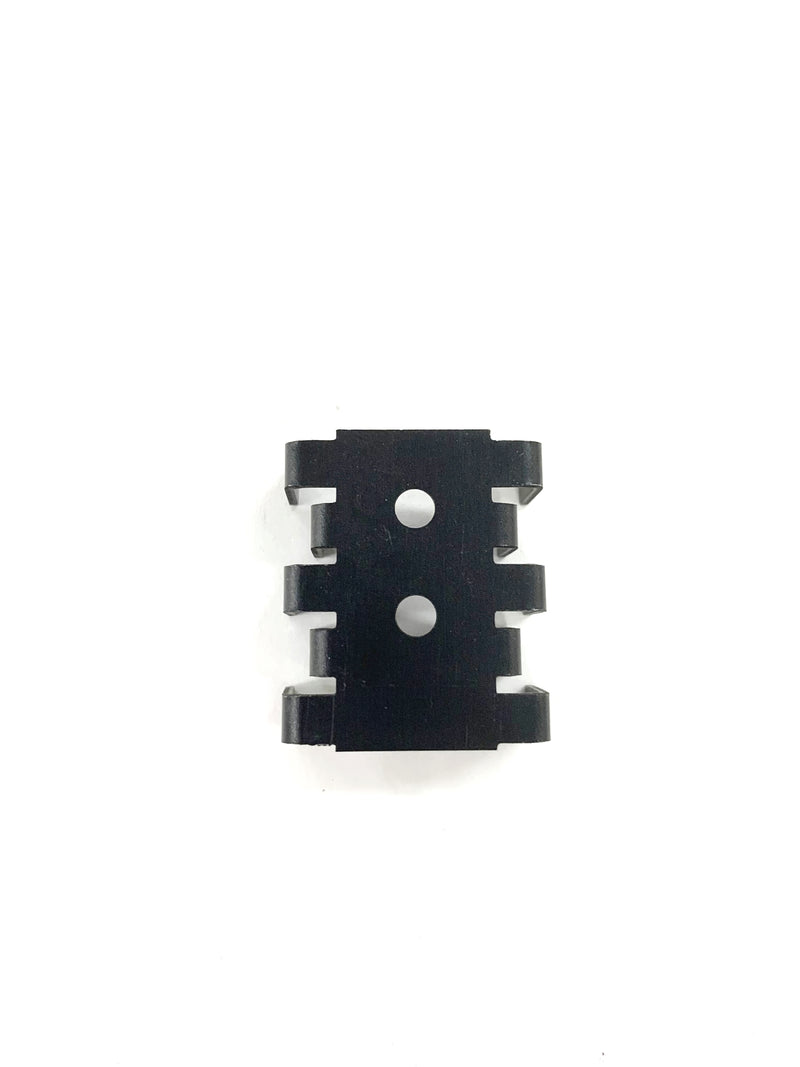 HS-402, Staggered Fin Heat Sink for TO126, TO127, TO202, TO220 Transistors