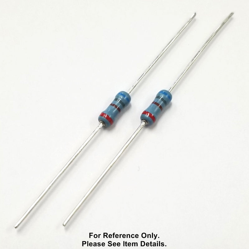 NTE HW2D7 2.7 Ohm, 1/2 Watt, 5% Flame Retardant Resistors ~ 2 Pack